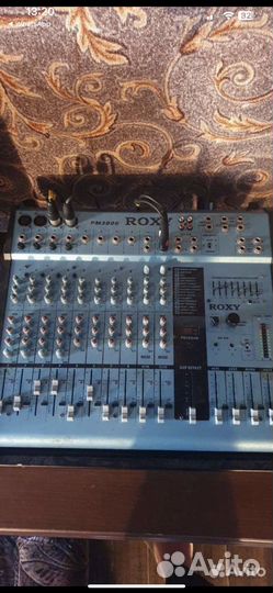 Микшерный пульт активный (с усилителем)