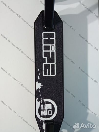 Трюковой самокат hipe H1 Black, новый