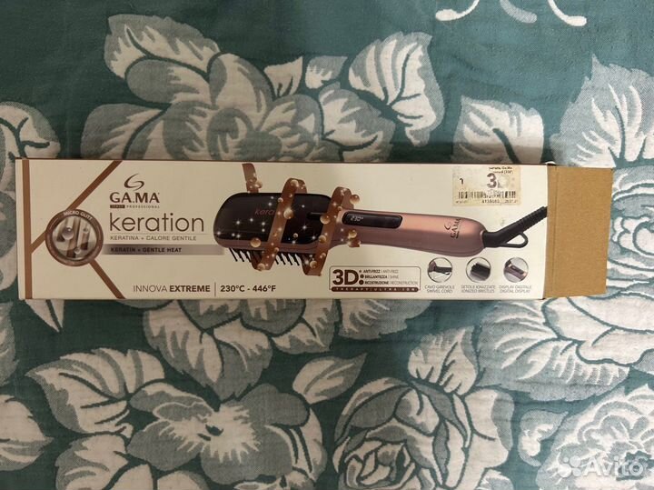 Электрическая расческа Gama keration