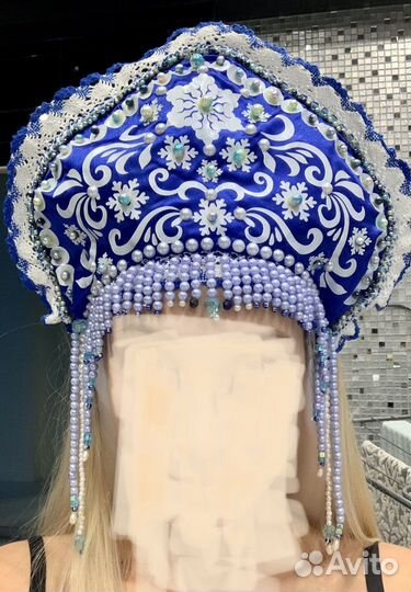 Кокошник для снегурочки