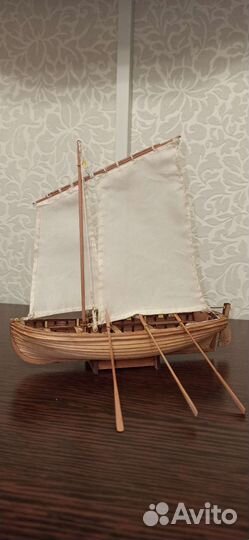 Парусно гребной ял 6 модель
