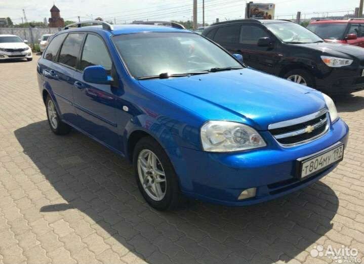 Бампер передний Shevrolet Lacetti цвет синий