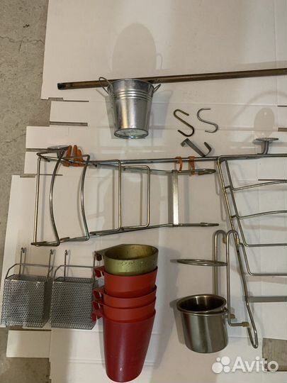 Рейлинг для кухни и аксессуары для них