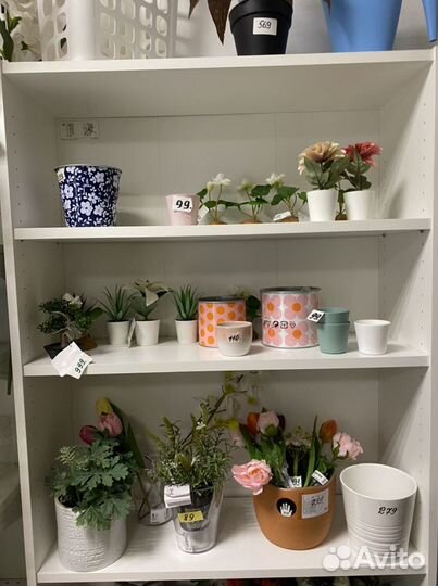 Кашпо цветочные.Игрушки Новые Икеа