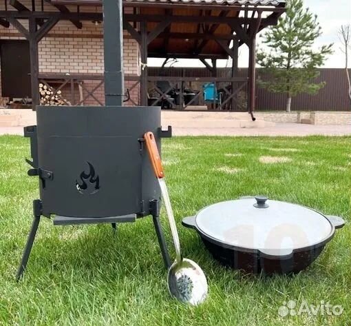 Казан чугунный