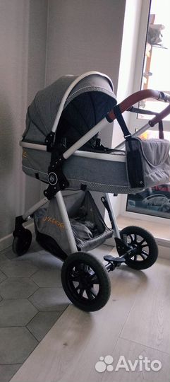 Коляска 2 в 1 luxmom v9