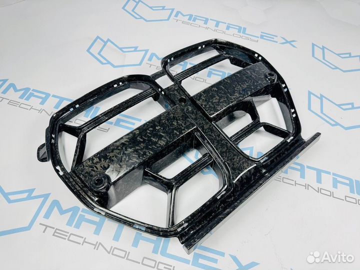 Решетка радиатораBMW G80 G82 G83 кованый карбон
