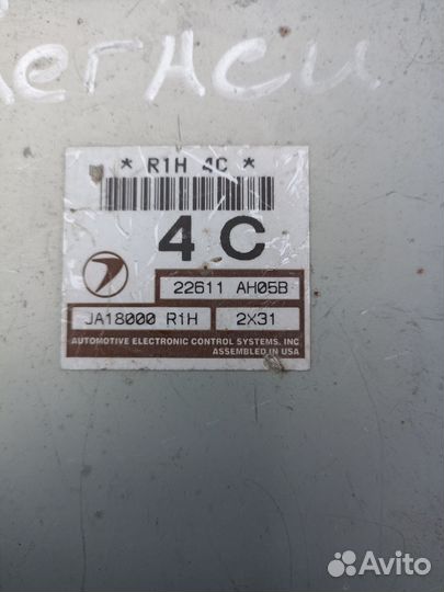 Subaru baja Legacy Outback, электронный блок двс