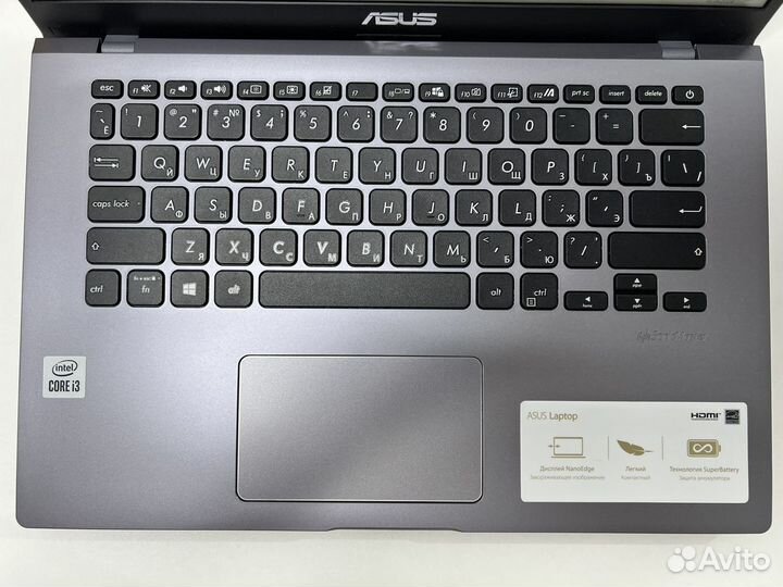 Ноутбук Asus 14,3 i3-10 8Ram 256SDD Как новый