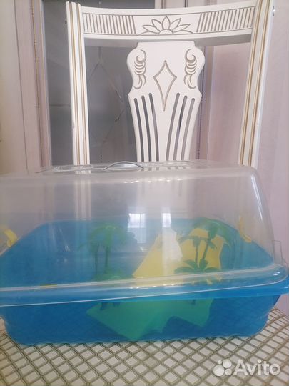 Террариум для улиток, черепашки