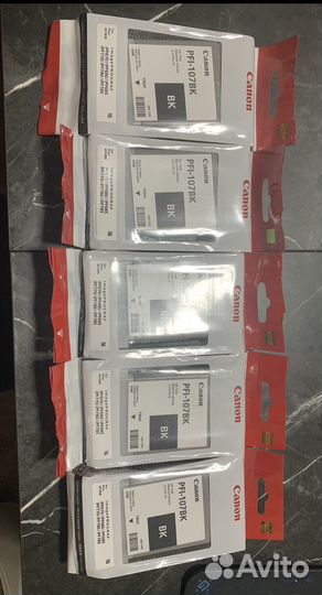 Картридж canon pfi-107 оригинал / совместимые