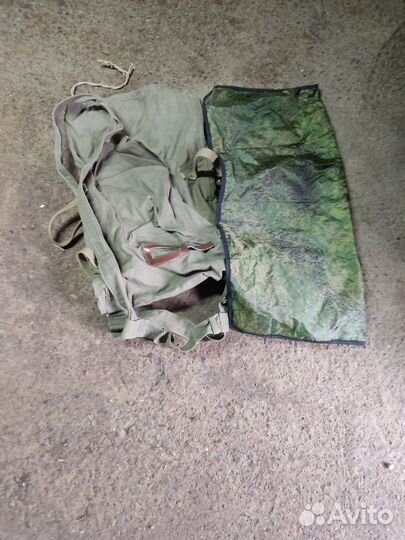 Армейский вещмешок и насессор