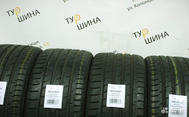 Continental ContiSportContact 3 265/30 R20 94Y