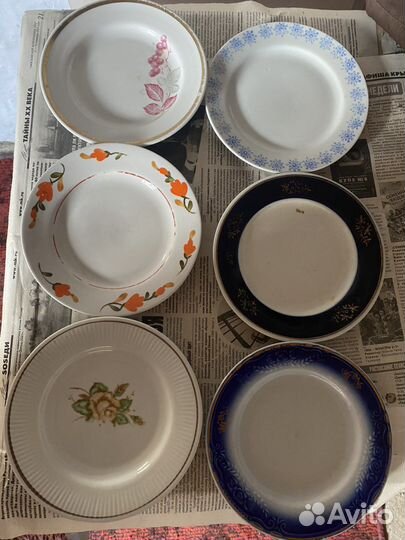 Тарелки СССР