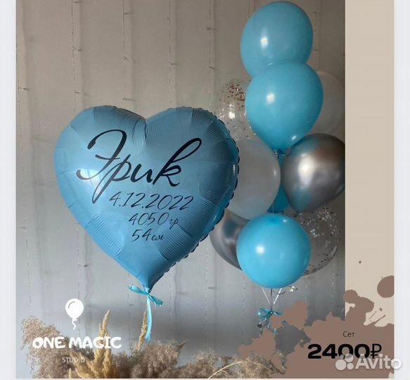 Воздушные шары фотозоны