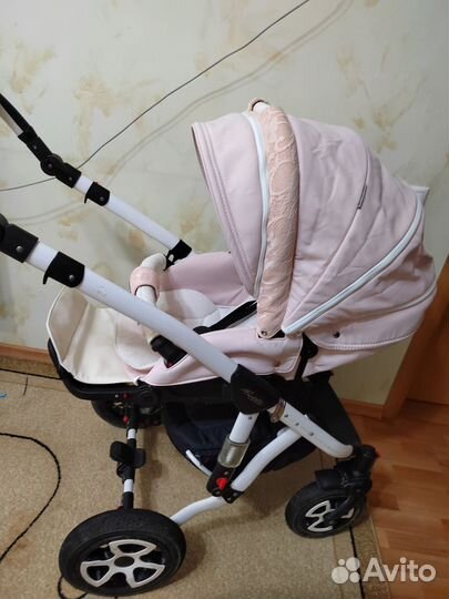 Коляска adamex 3 в 1 бу