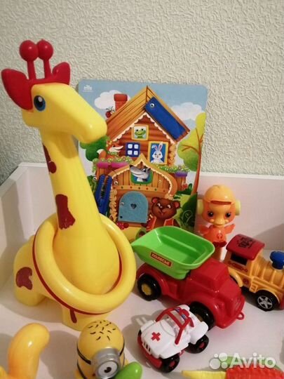 Детские игрушки для малышей пакетом