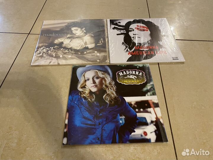 LP пластинки Madonna