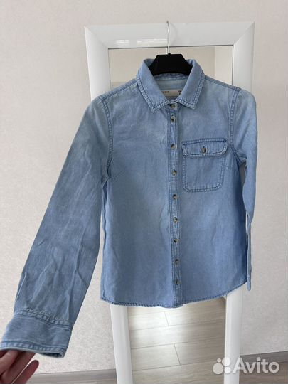 Рубашка джинсовая ASOS