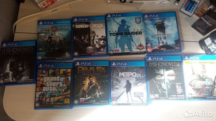 Диски на ps4 обмен