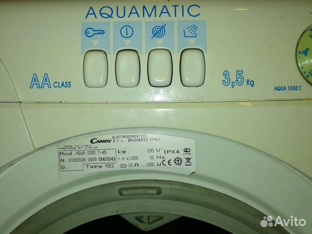 Стиральная машинка на запчасти Candy