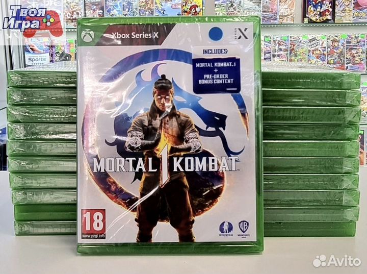 Mortal kombat 1 xbox Диск новое