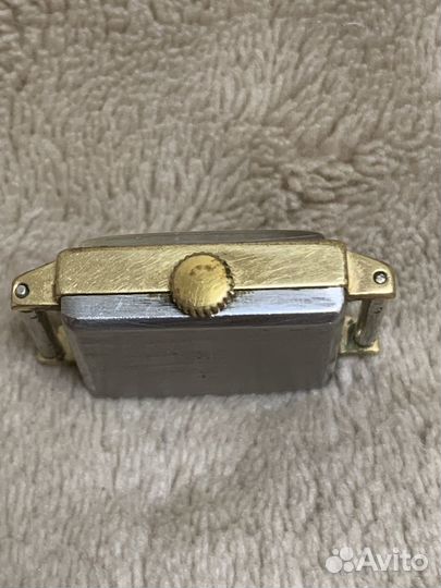 Часы Луч позолоченные аu, отличные