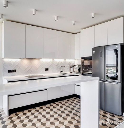 Кухонный гарнитур угловой от фабрики