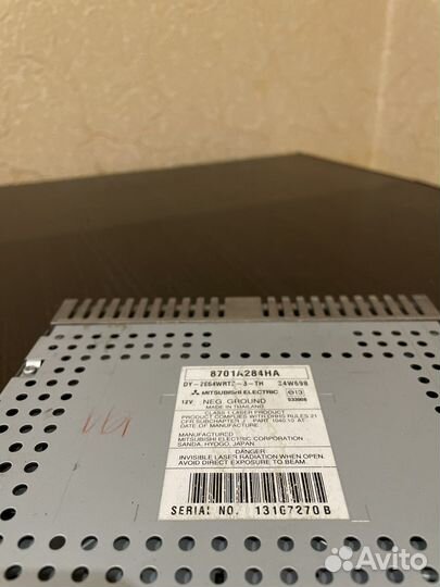 Магнитола mitsubishi L200