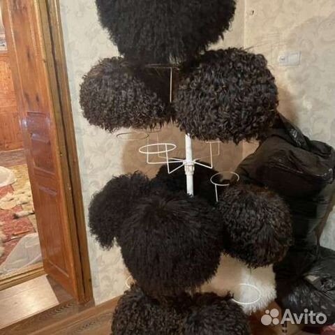 Папахи козий мех