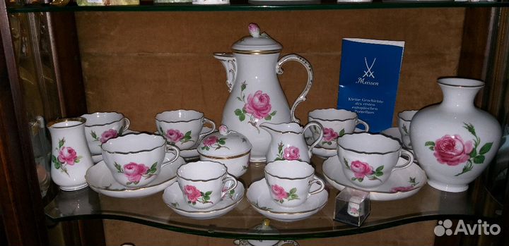 Сервизы,декоративн.тарелки,статуэтки,Meissen