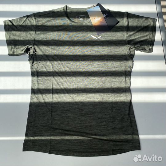 Футболки Salewa Puez Melange Dry M S/S Tee