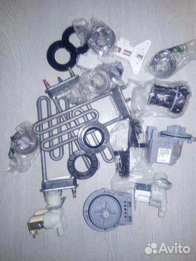 Запасные части для стиральных машин,новые хор.цена