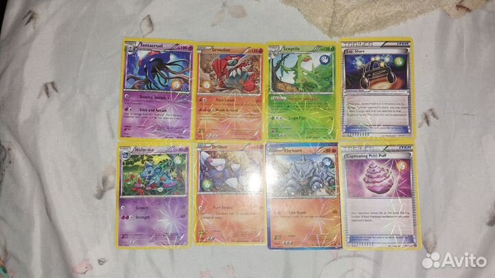 Карточки с покемонами