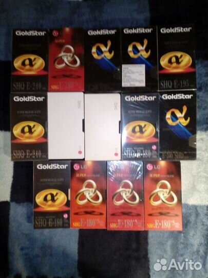 Видеокассеты с записью