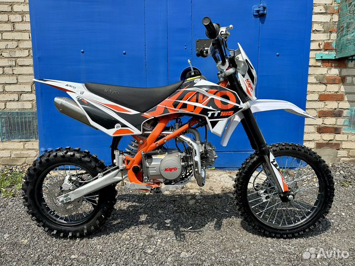 Питбайк kayo basic TT125 17/14 (2022 г.), новый