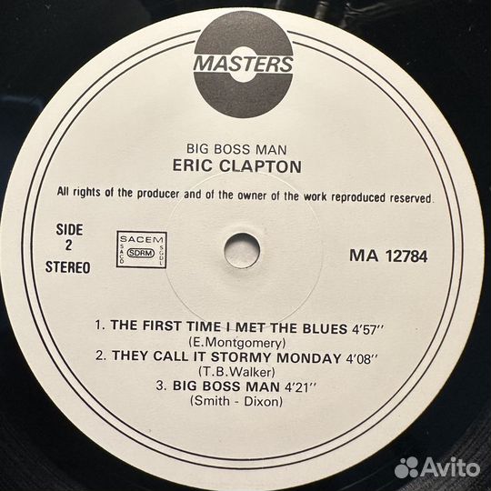 Eric Clapton Featuring Jack Bruce & Ginger Baker
