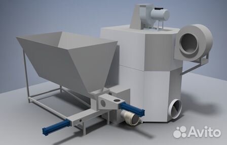 Котел воздухогрейный на опилках автомат 300 кВт
