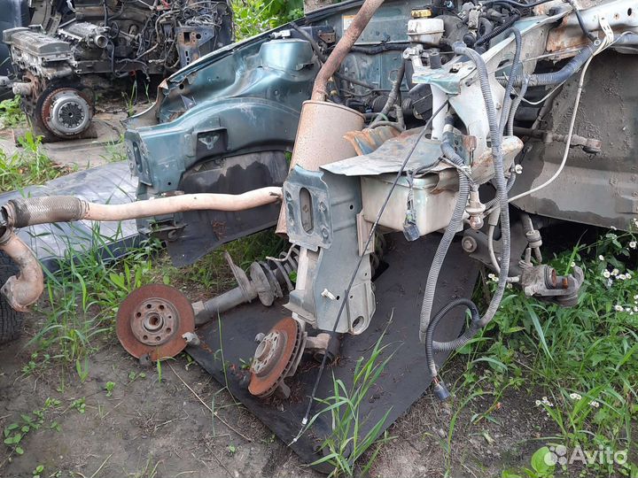 Защита двигателя Daewoo nexla. Разбор