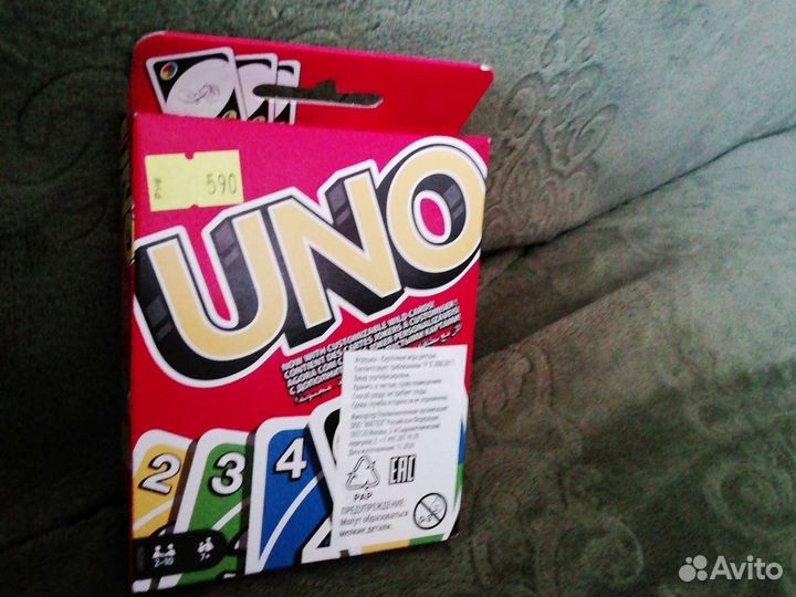 Настольная игра Уно Uno игра купить оригинал