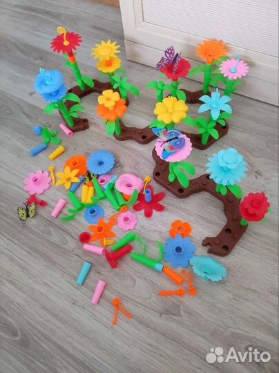 Конструктор цветочки