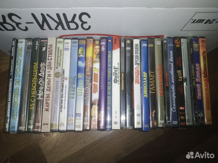 DVD диски, фильмы мультфильмы и др