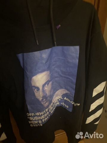 off white business casual hoodie