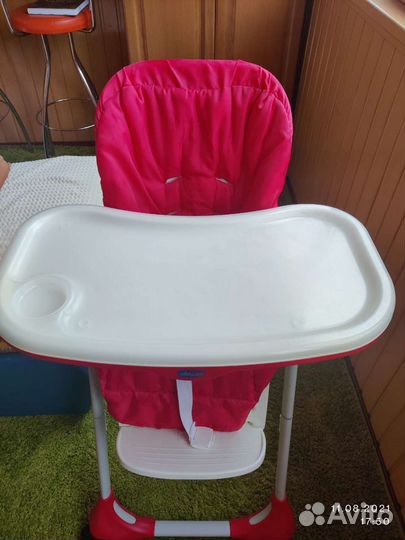 Стульчик для кормления chicco polly