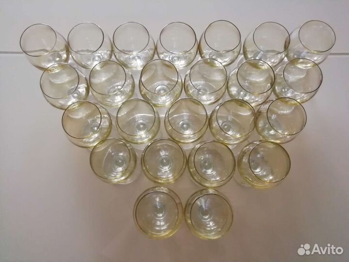 Рюмки на ножке новые