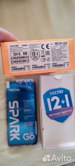 TECNO Spark 6 Go, 2/32 ГБ