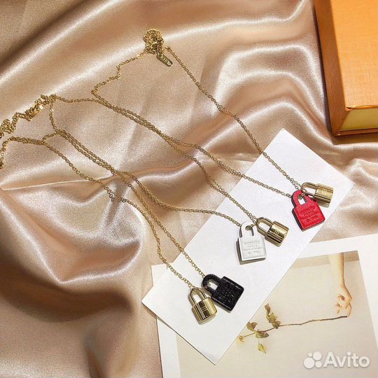Колье подвеска hermes