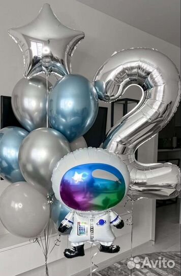 Воздушные шары, гелиевые на выписку, день рождения