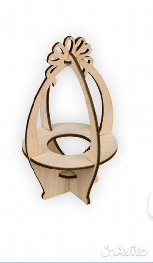 Деревянная подставка для яйца