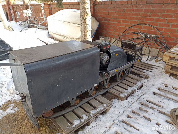 Мотобуксировщик Мотособака Толкач